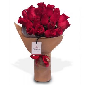 Ramo de rosas rojas: enviar por delivery, Florería Alirosas